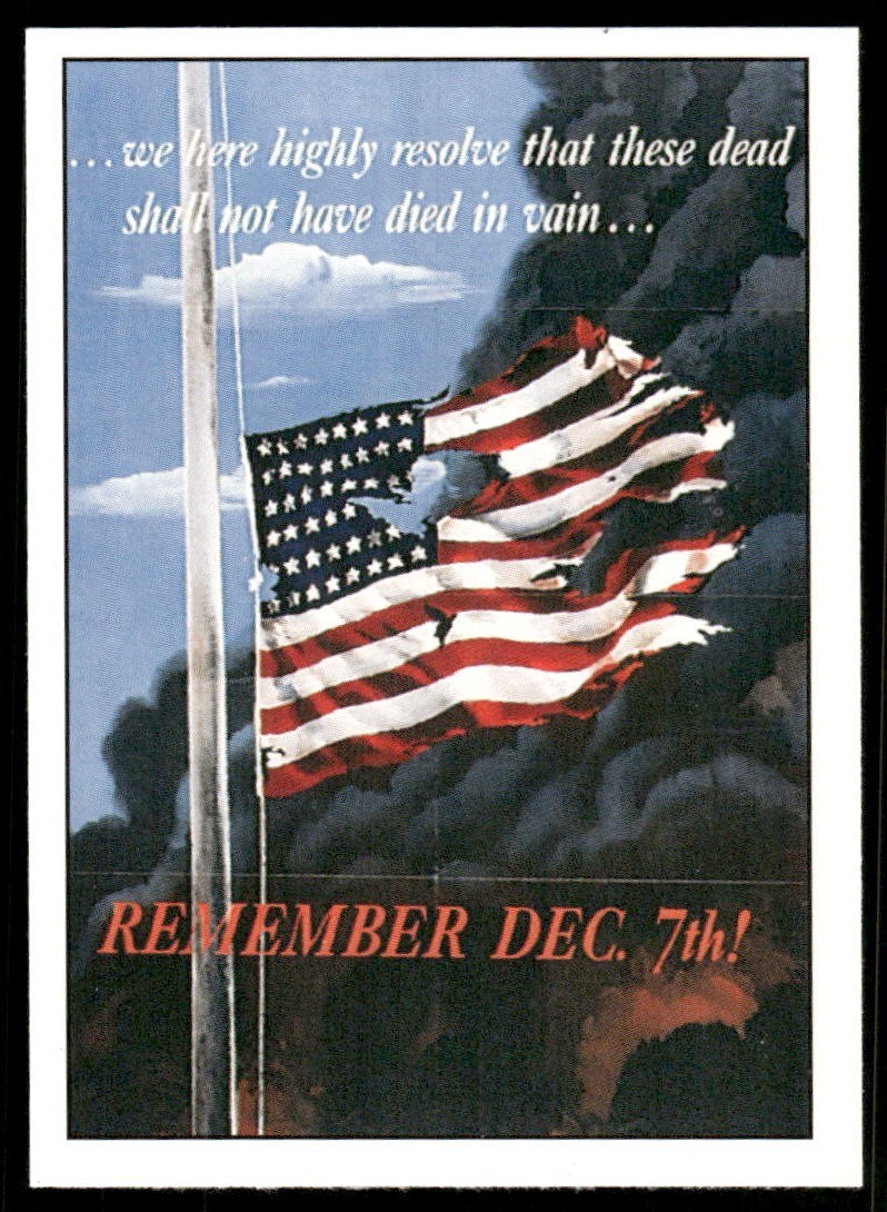 Remember Dec 7th 1992 World War II Pacific Card #99 (NM)