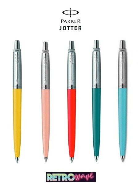 Parker Jotter Ballpoint Pens Set  Glam Rock Collection 5 Pens