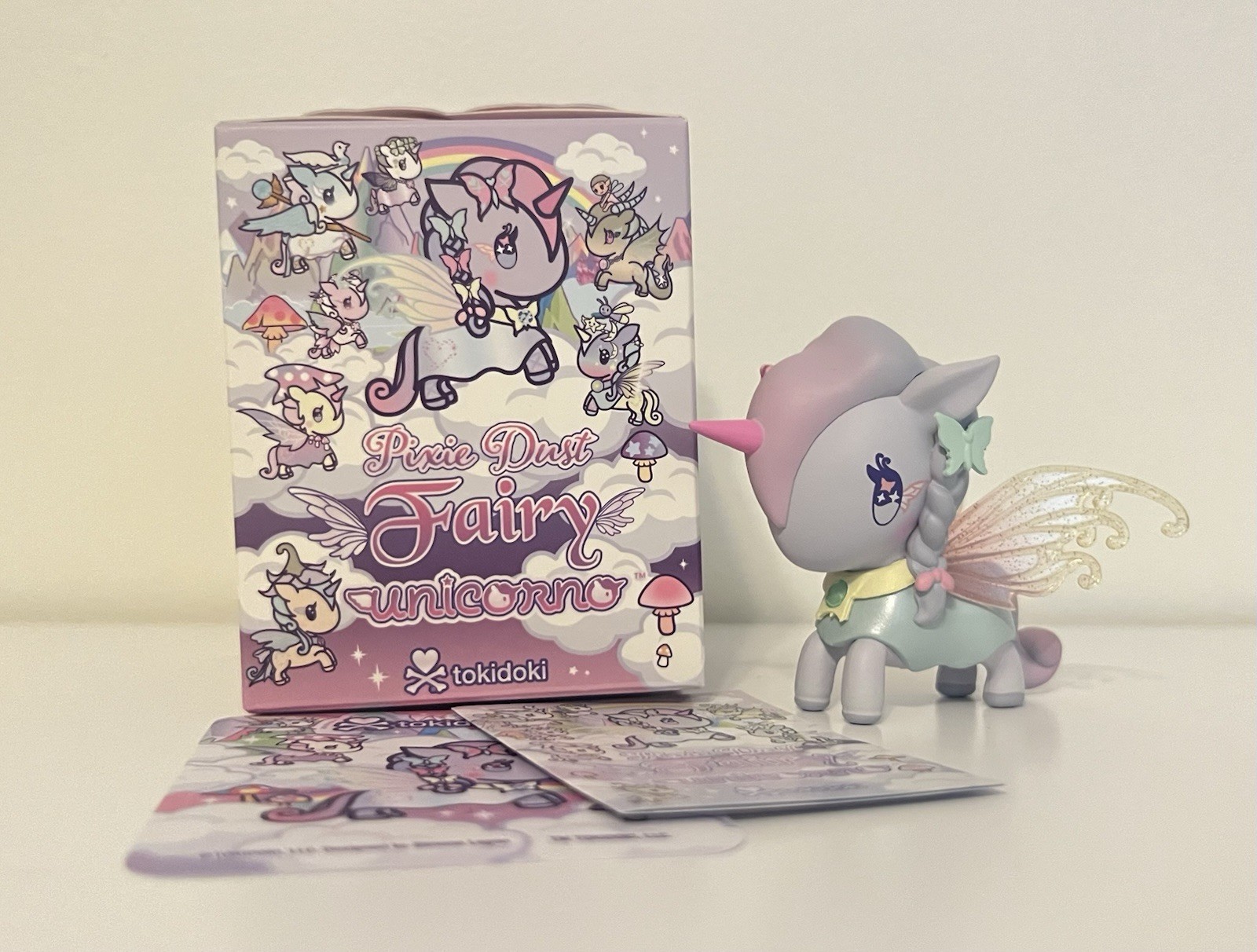 Tokidoki Pixie Dust Fairy Unicorno Opened Blind Box Pixie Butterfly Fairy w/Box