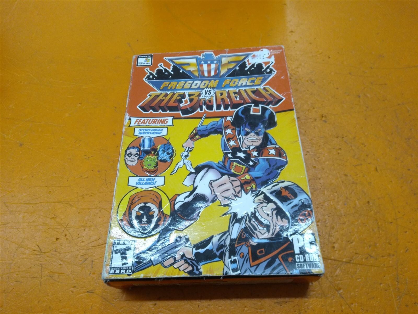 ⭐️⭐️⭐️⭐️⭐️ Freedom Force VS The 3rd Reich Windows PC Game 2005 2-Disc
