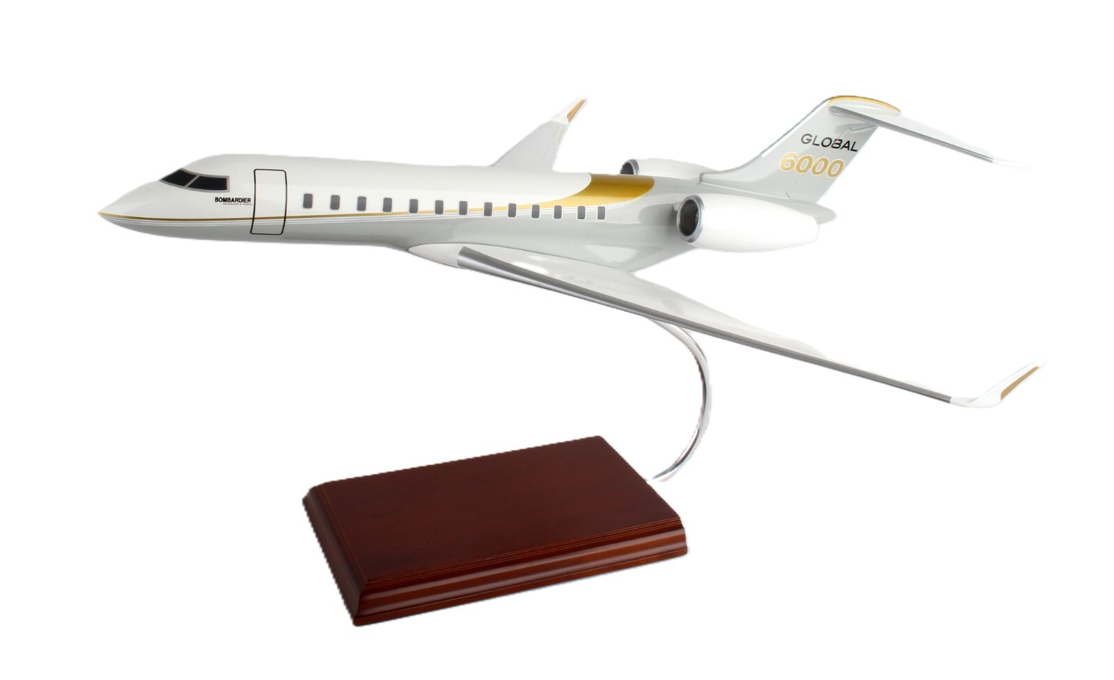 Bombardier Global Express 6000 Corporate Business Desk Model 1/55 XX Airplane