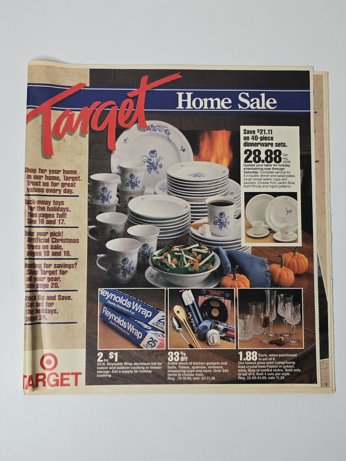 Vintage 1989 Target Home Sale Catalog Atari Lynx Launch Year Games 23 Pages Ad