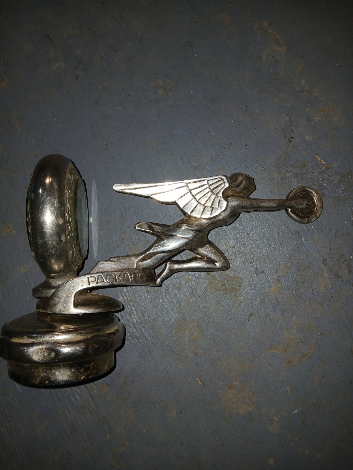  Packard Goddess of Speed  Boyce Moto-Meter Rad Cap