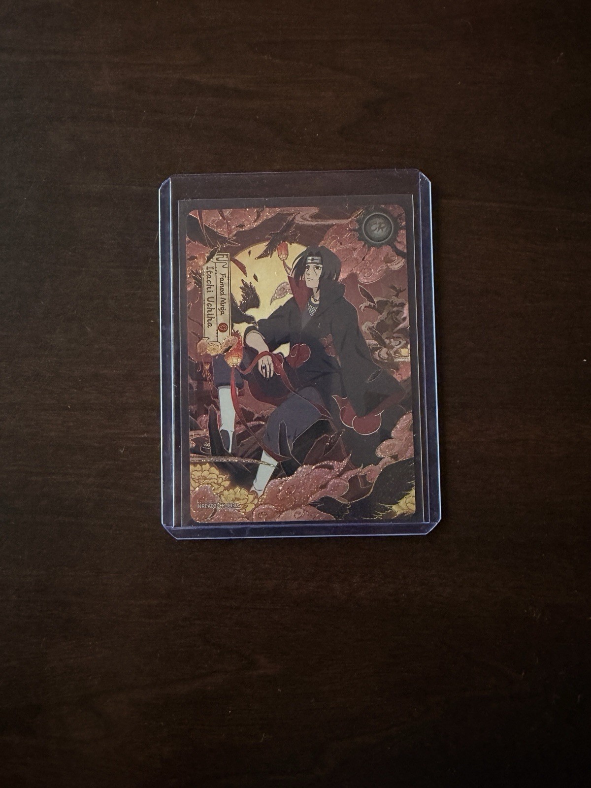 Kayou Naruto Itachi Uchiha NREA02-CR-003L5 Creative Rare Card