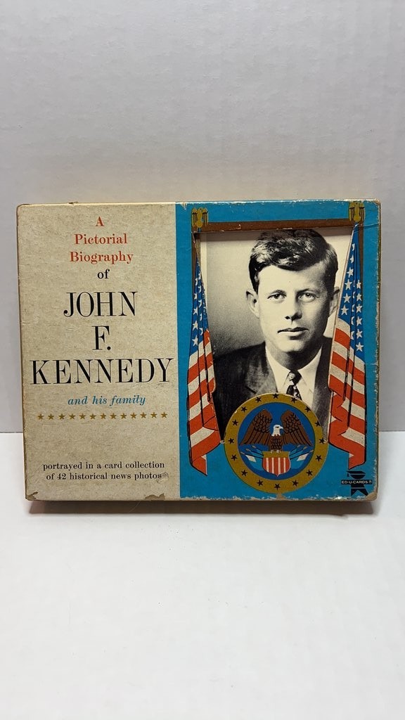 A Pictorial Biography of John F. Kennedy & His Family 42 Cards