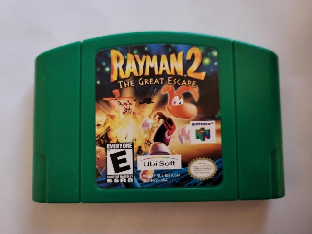 Nintendo 64 game, Rayman 2 The Great Escape