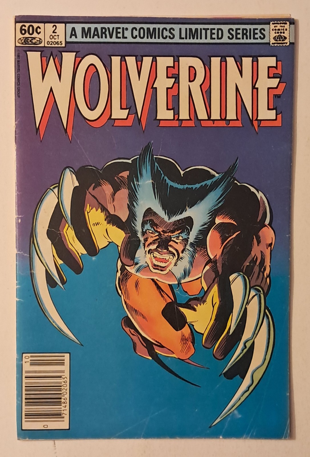 Wolverine #2 (1st app of Yukio) 1982 Frank Miller \