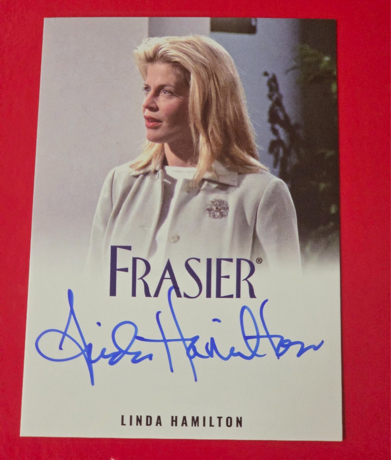 2026 Rittenhouse Frasier Linda Hamilton (of Terminator fame)  Full bleed autogra