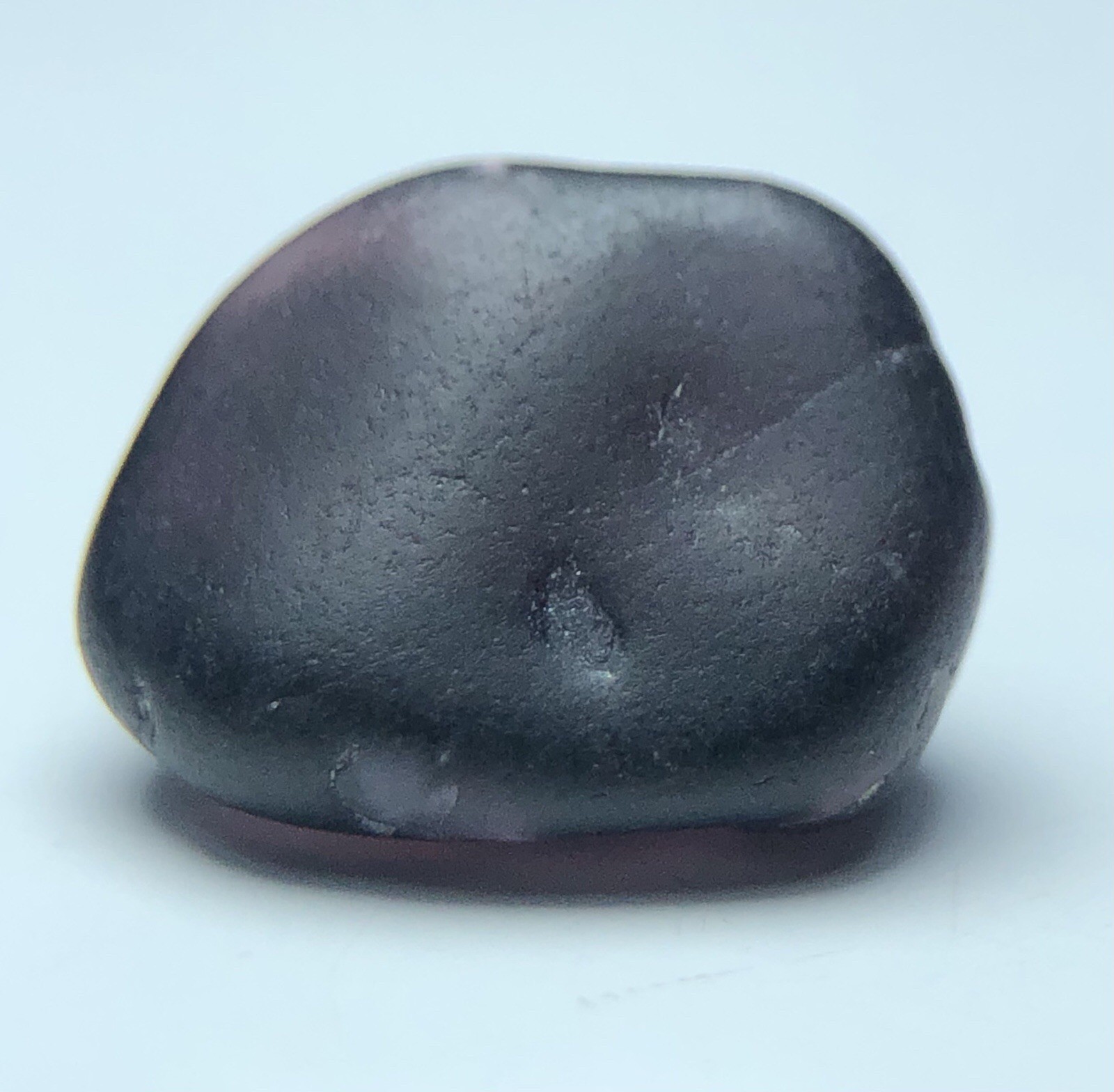 5.20 Ct Facet Rough Dark Spinel From Tanzania Clarity Wise Included.
