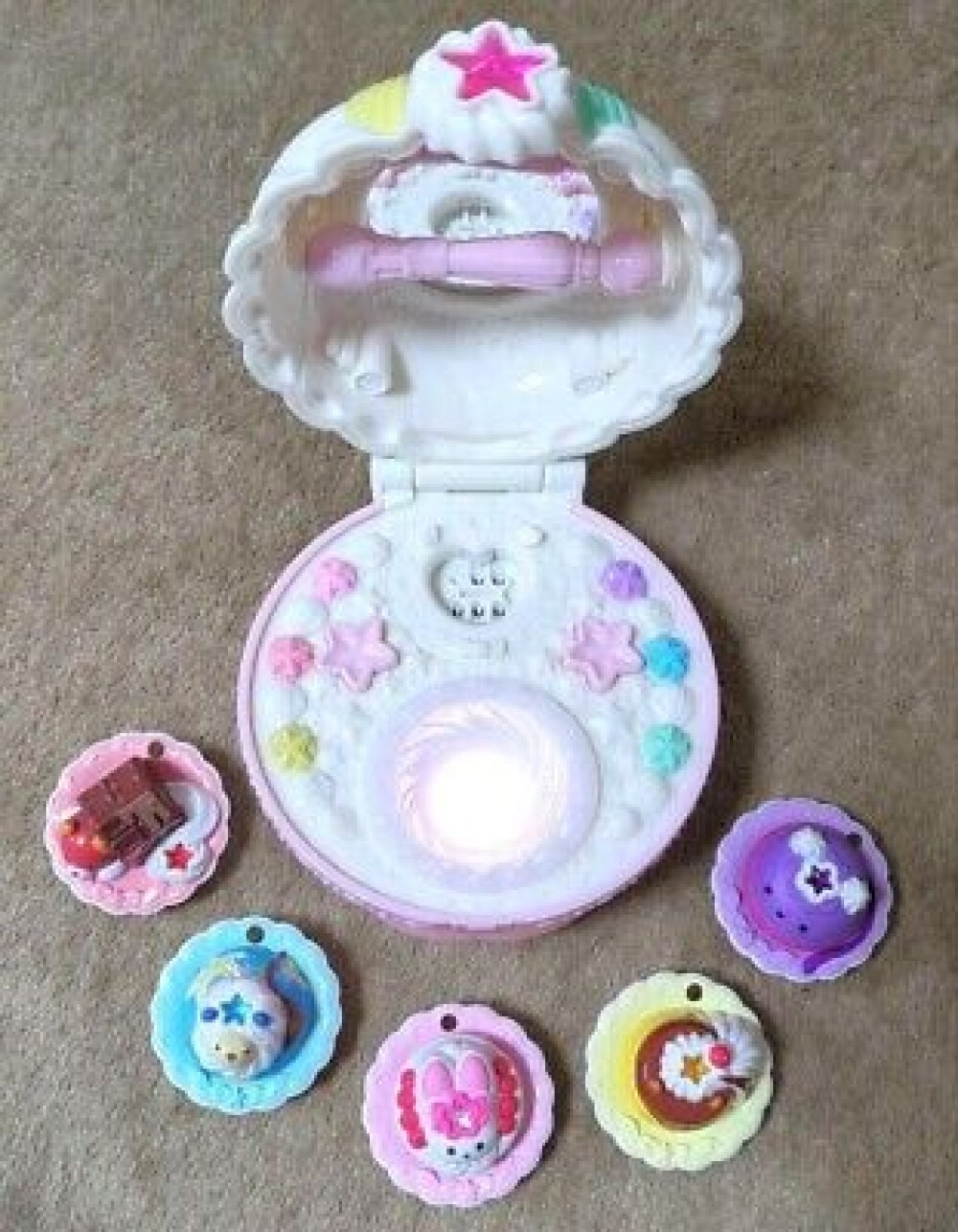 Glitter force Kirakira Precure A la Mode Girls Toy animal Sweet Pact 5set Tested