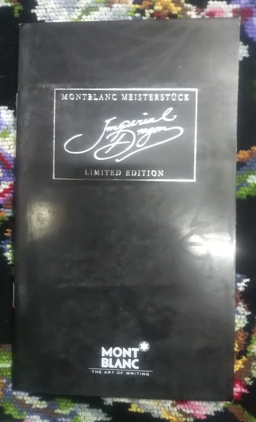 MONTBLANC Writer Limited Edition Imperial Dragon (1993) Booklet Brochure