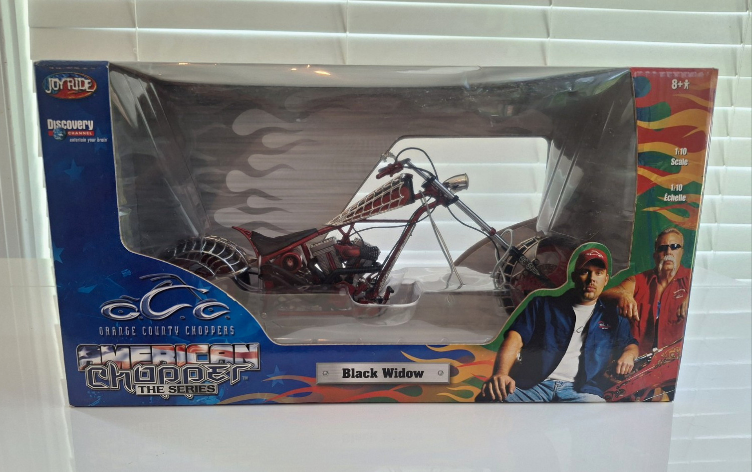 Orange County Choppers American Chopper The Series Black Widow 1:10 Die-Cast