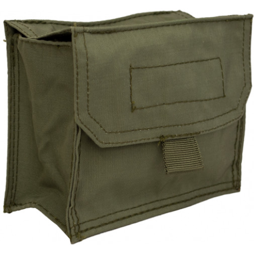 2 PACK NEW ITALIAN GI WATERPROOF NYLON OD ALICE MAGAZINE UTILITY FIRST AID POUCH