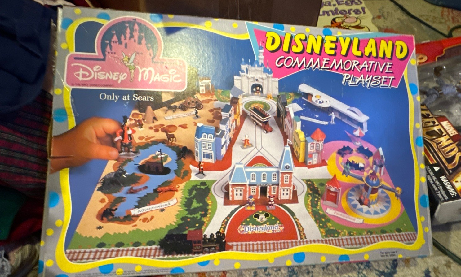 Vintage Disneyland 1988 Sears Disney Commemorative Playset New Box Opened