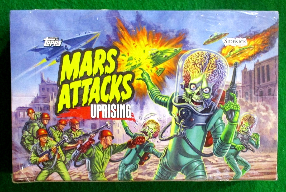 2021 Topps Mars Attacks Uprising BLUE Foil Factory Sealed Box SP NO.636