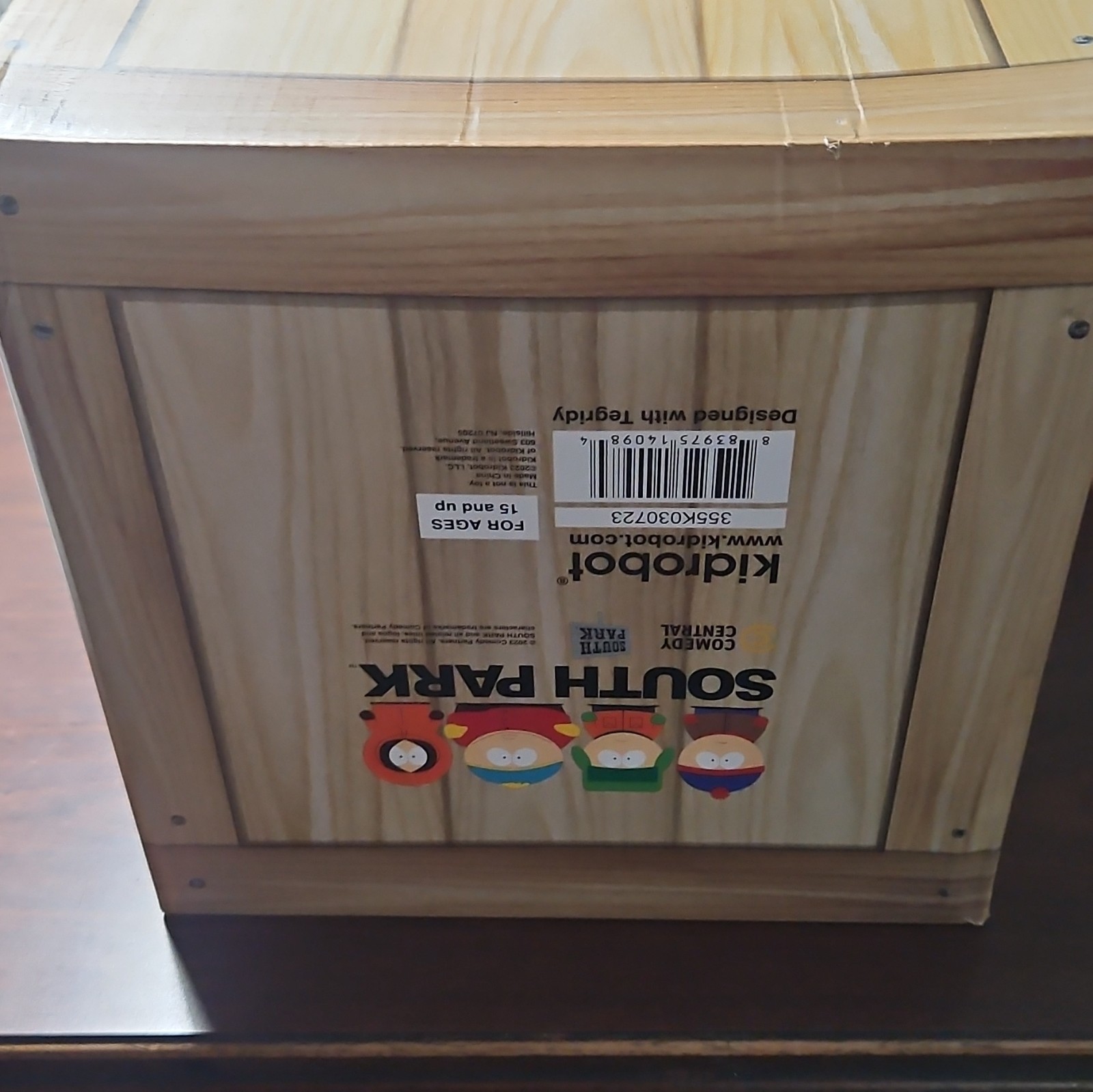 Kidrobot South Park A.W.E.S.O.M.-O (Eric Cartman) Boxed Brown Plastic Figure
