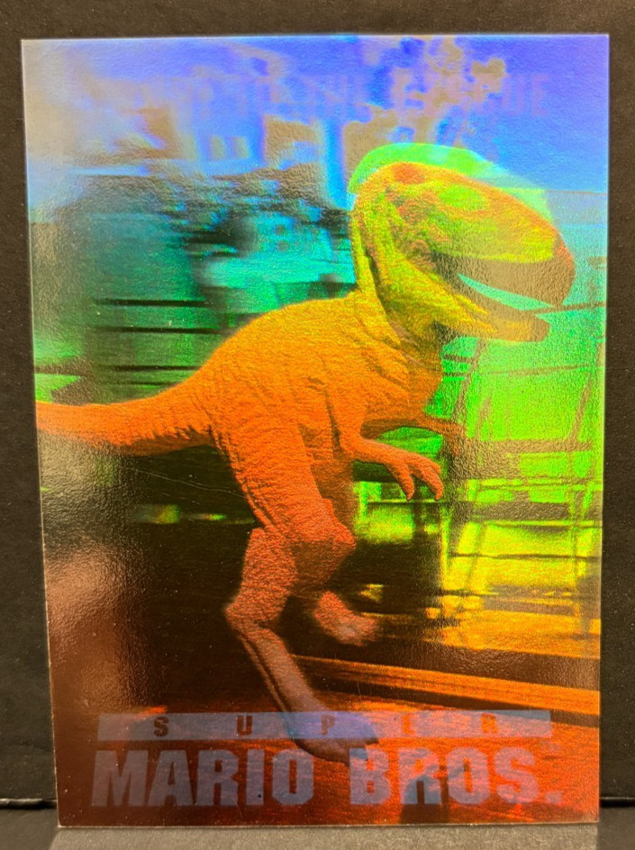 1993 Skybox Super Mario Bros. Hologram H3 Yoshi to the Rescue X246C