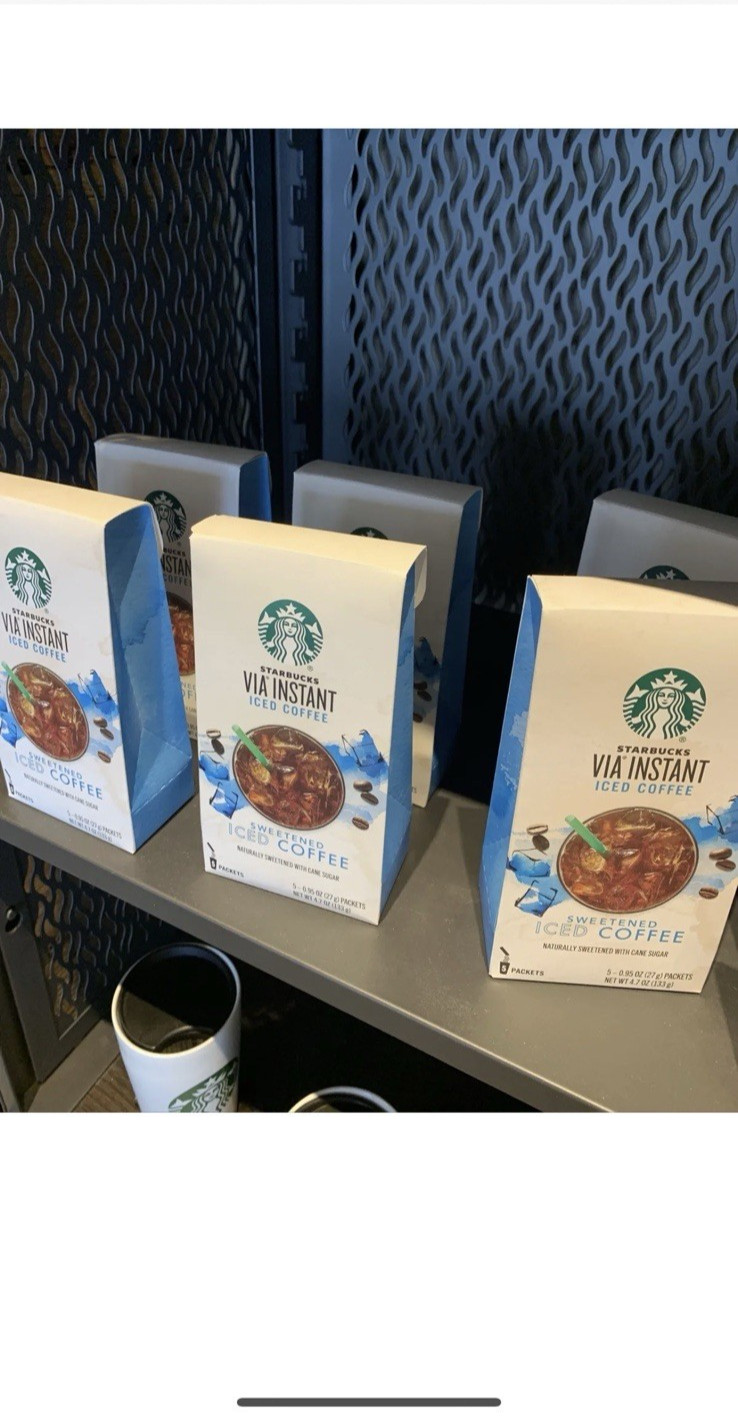 Starbucks VIA Iced Coffee by Starbucks Coffee - Long Expired - 30 Counts