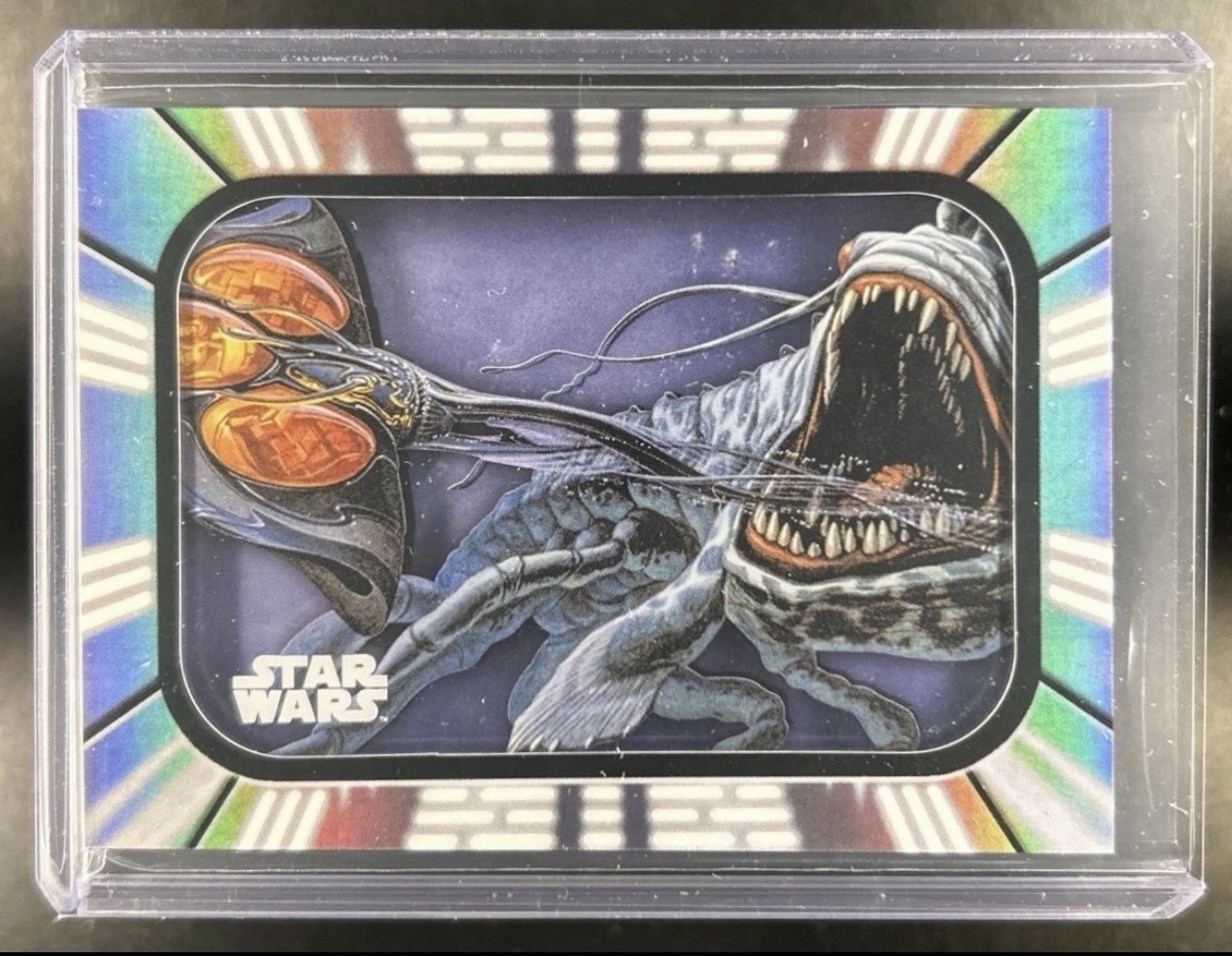 2026 Topps Star Wars Galaxy Opee Sea Killer Hunts Gungan Submarine Layers Art #1