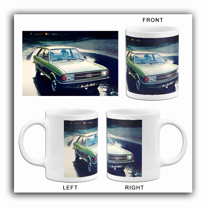 1976 Audi 80 - Promotional Advertising Mug