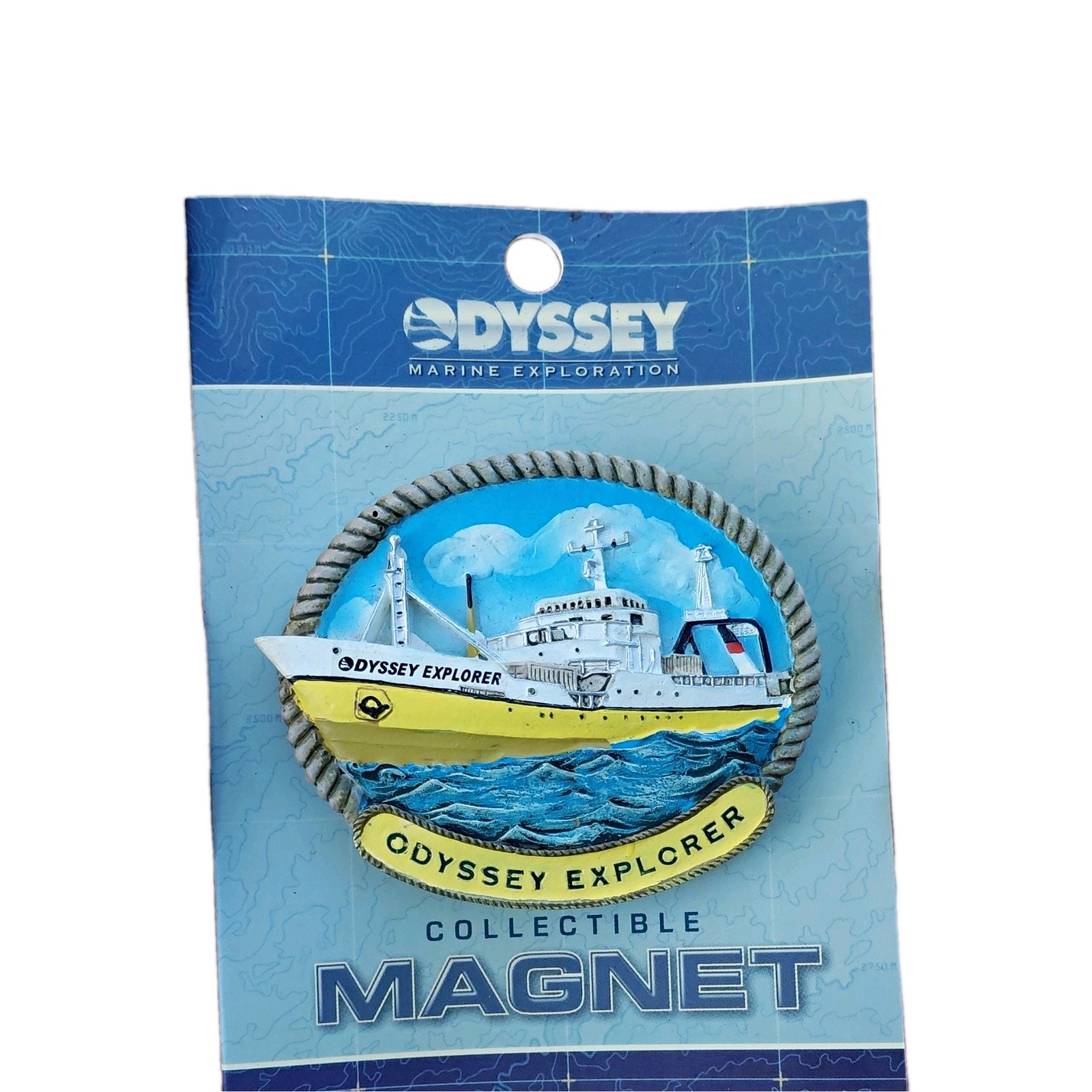 Odyssey Marine Exploration Odyssey Explorer Nautical Resin Collectible Magnet