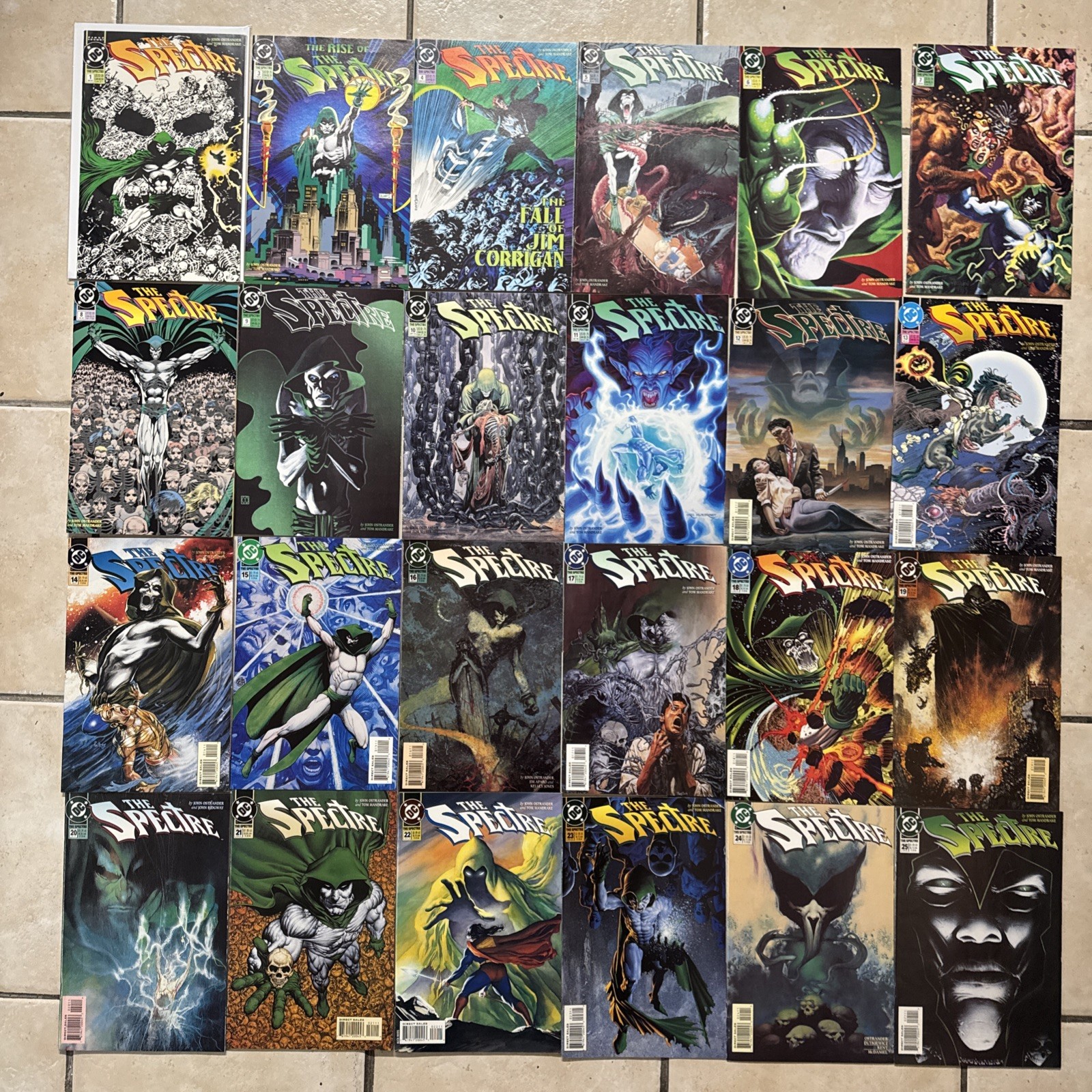 THE SPECTRE 1 - 61 & ANNUAL 1 & #0 DC Comics 1992 (missing #54)