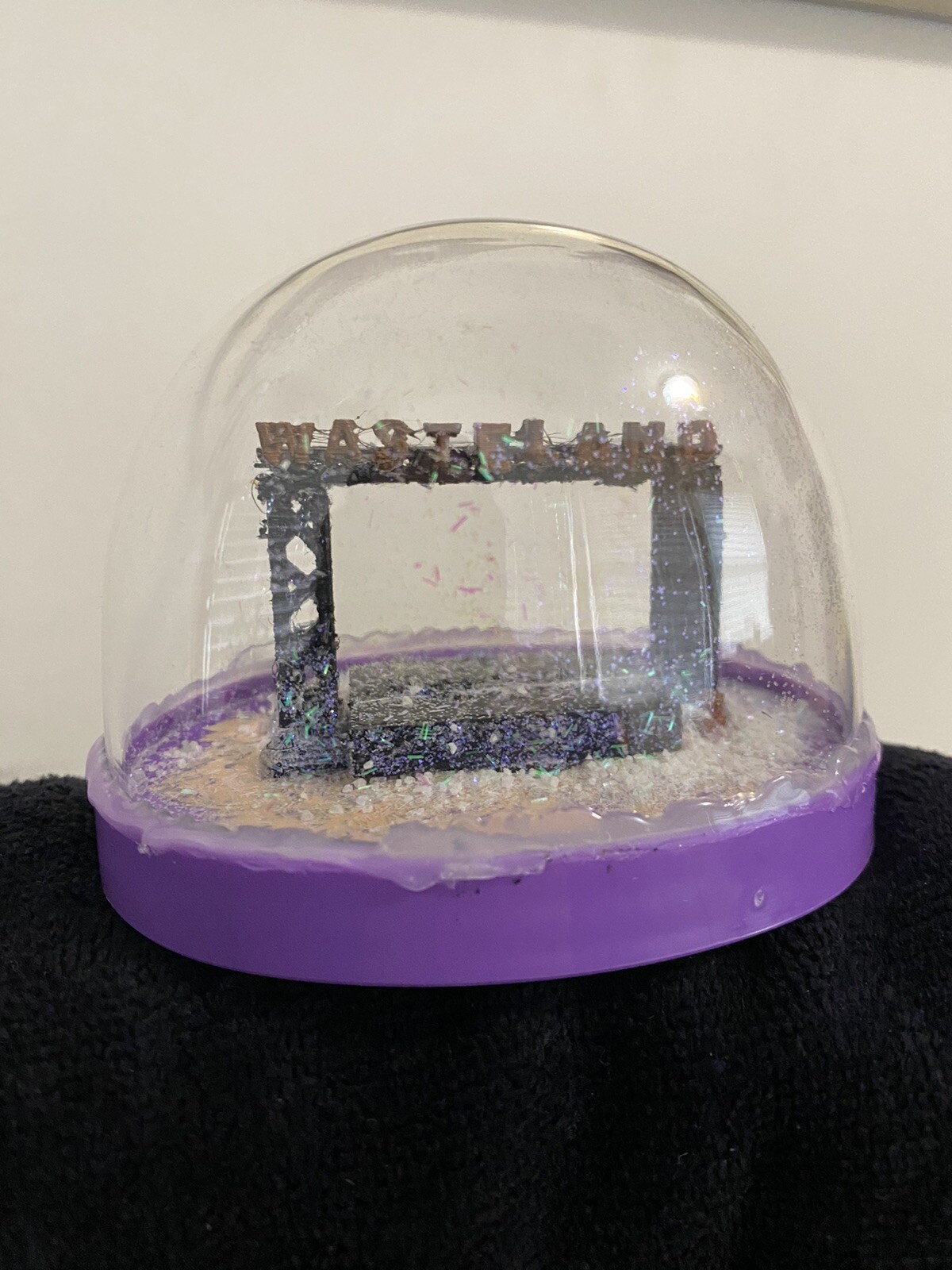 Wasteland Stage Snow Globe (Mad Max, Fallout, Wasteland Weekend, Apocalypse)