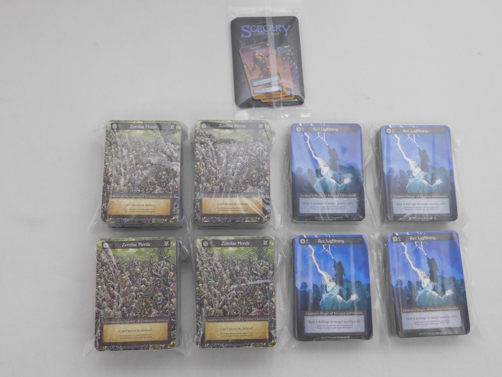 Complete Sorcery Gothic & Arthurian Legends Ordinary Playsets 660 Card Bundle