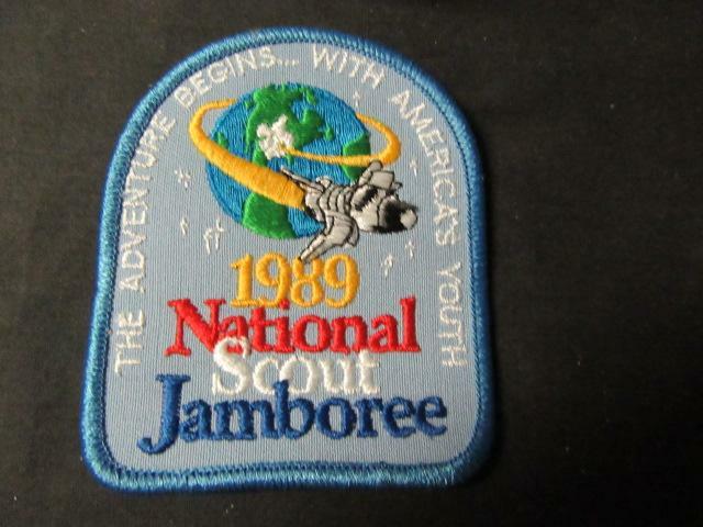 1989 National Jamboree Official Pocket Patch