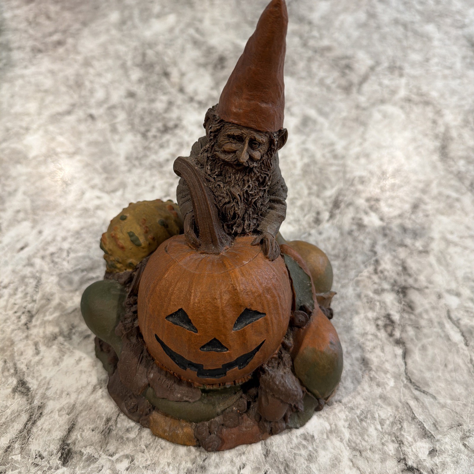 Tom Clark HAND-SIGNED Gnome Halloween \