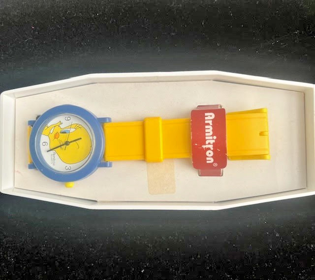Vtg 1994 Armitron Tweety Bird Quartz Watch Warner Bros In Case New Unused