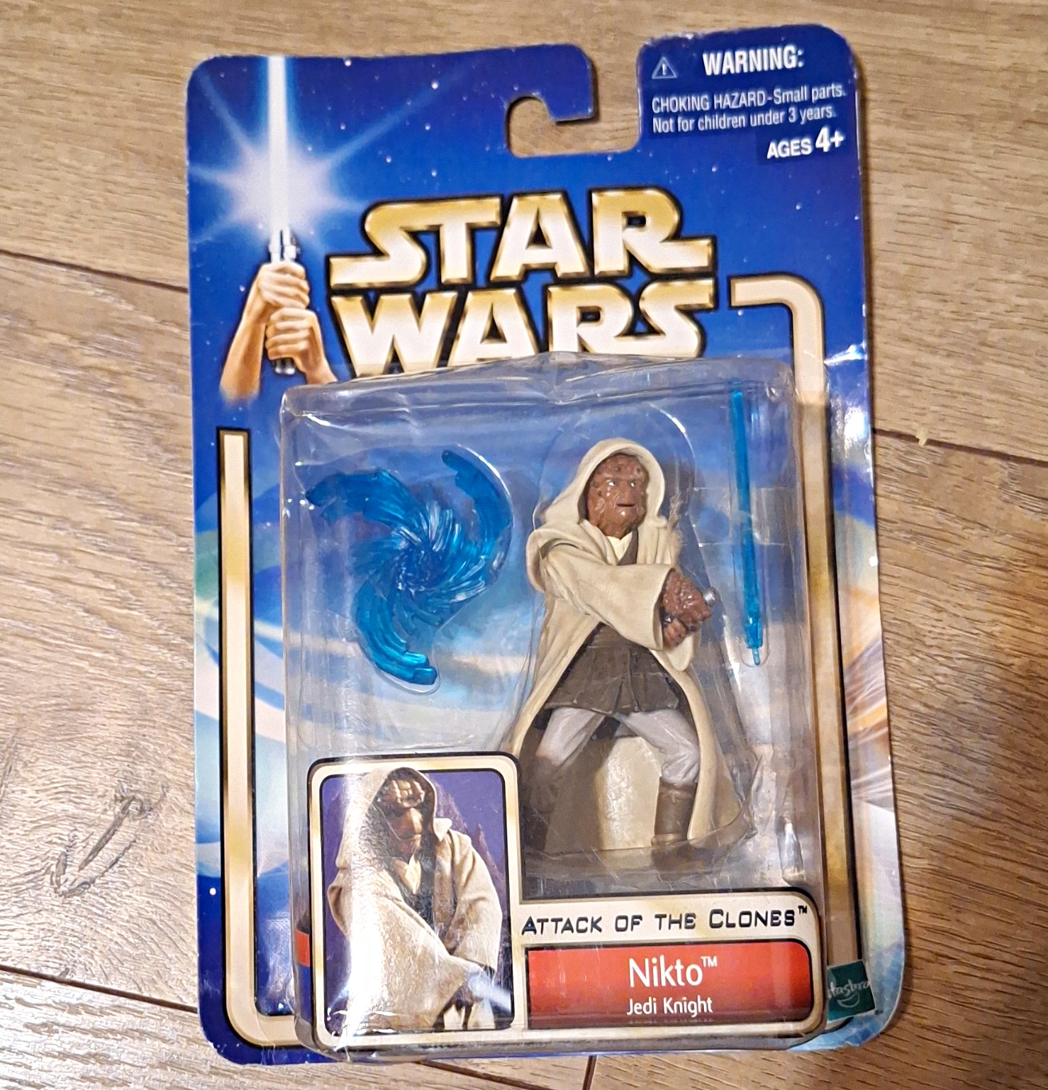 Hasbro Star Wars Attack of the Clones Nikto Jedi Knight Figure 2002 #21