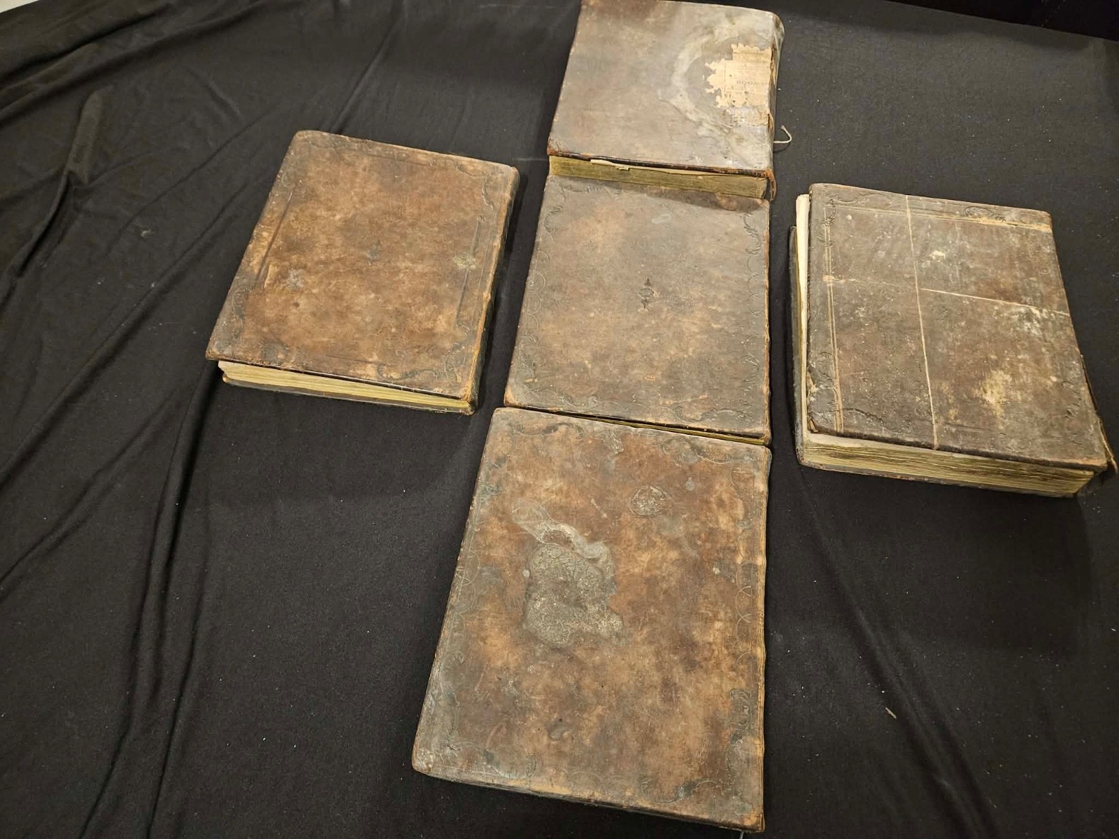 Antique 19th Century Hebrew Mishnah religious book set printed in Warsaw, Poland