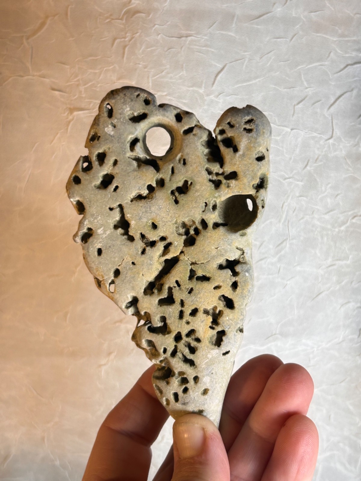 Hag stone natural unique rare holey adder concretion sphere hex fairy mystical