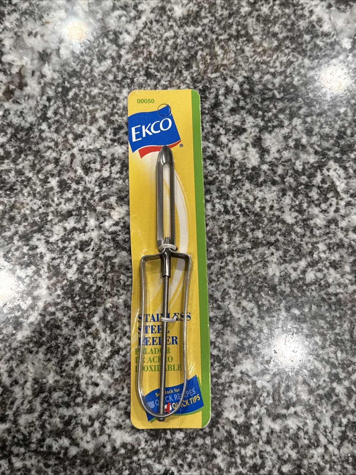 Ekco Stainless Steel Peeler 00050 NOS 1999 New Unused Old Stock