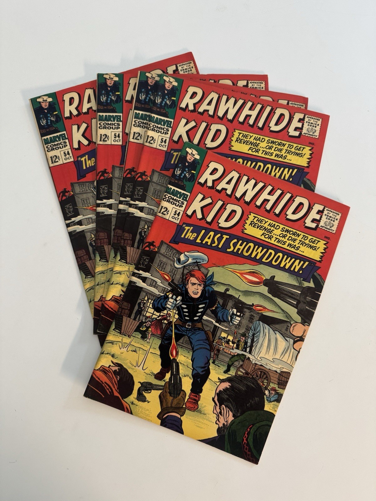 Marvel Comics Rawhide Kid #54 Stan Lee “The Last Showdown” Lot of 5