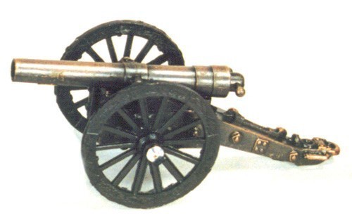 CVIL WAR CANNON BRONZE DIE CAST METAL COLLECTIBLE PENCIL SHARPENER NEW / BOX