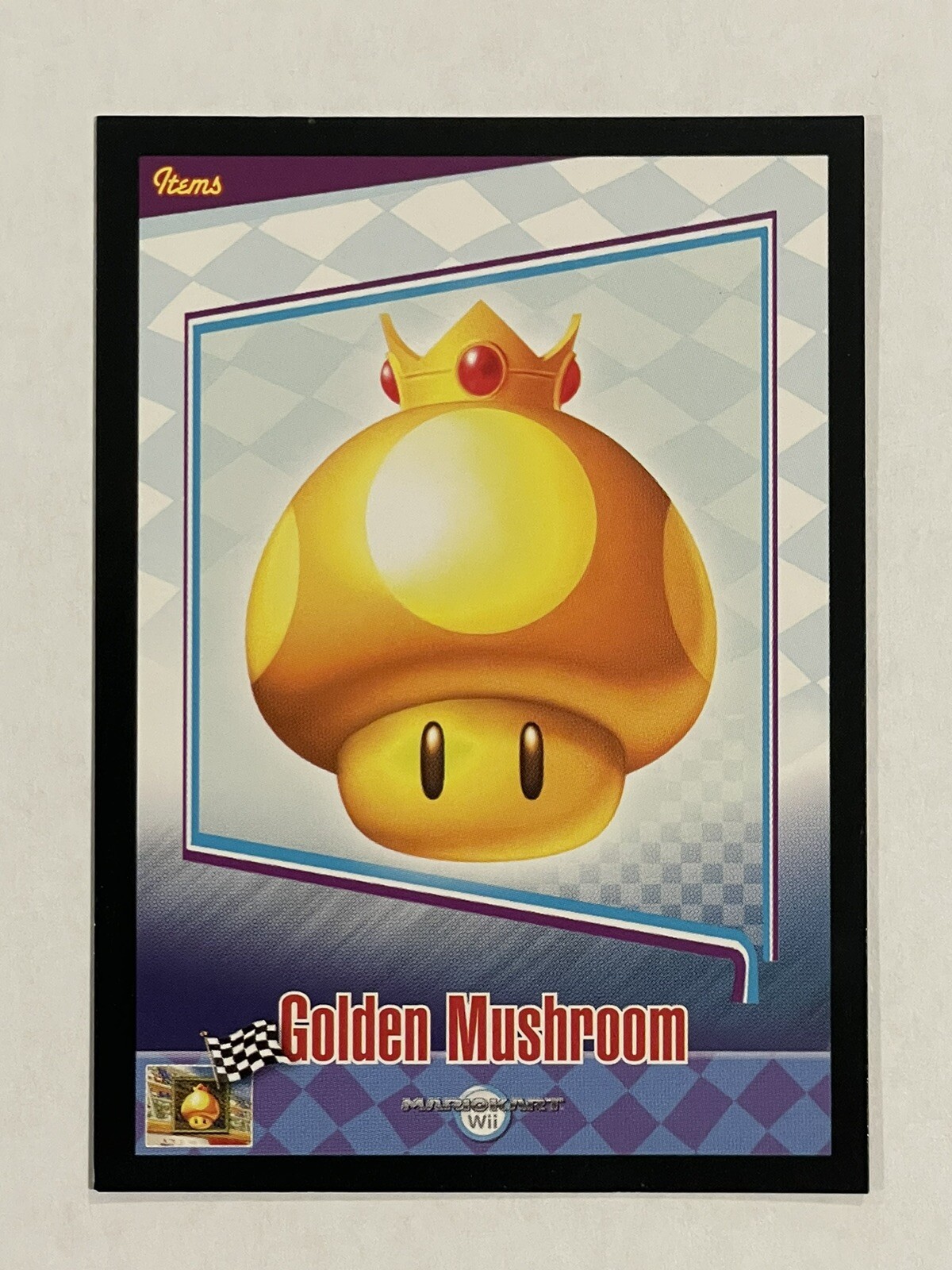 2009 Enterplay Mario Kart Wii Golden Mushroom #40