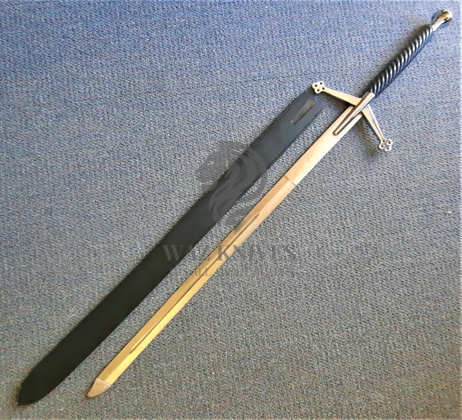 Scottish Claymore Sword Hand Forged High Carbon Steel blade Sharp Battle Ready
