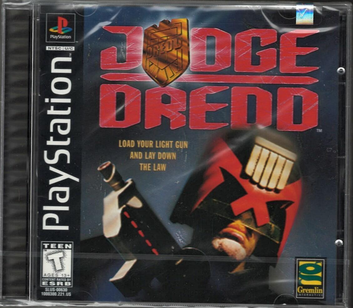 Judge Dredd PS (Brand New Factory Sealed US Version) Playstation