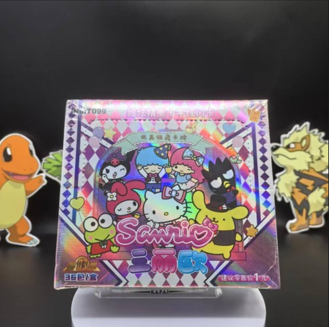 Hello Kitty Sanrio Doujin Trading Cards Cute CCG 36 Pack Box Sealed 2024  New
