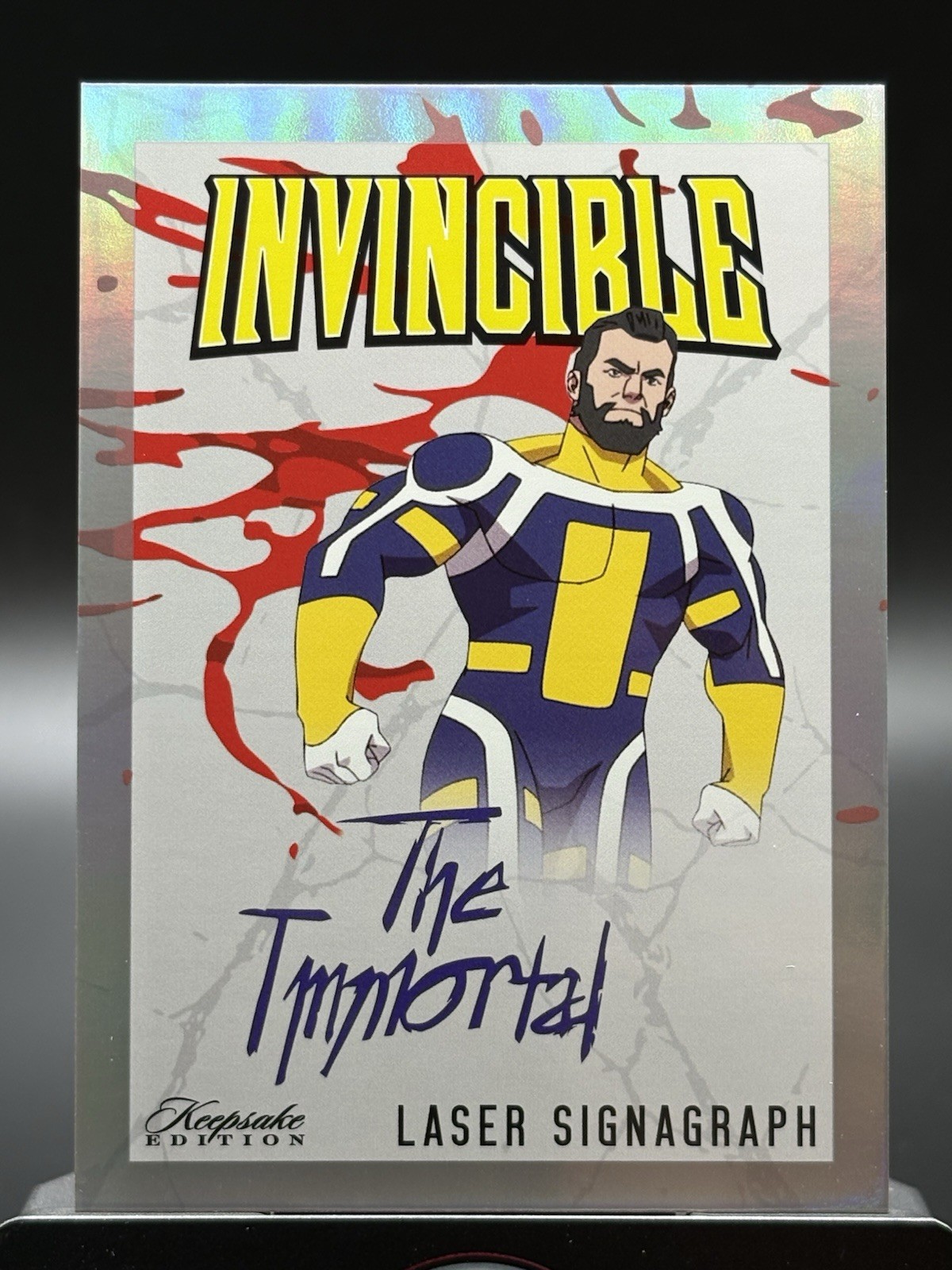 2026 Invincible The Immortal 2026 Laser Signagraph Holo #346