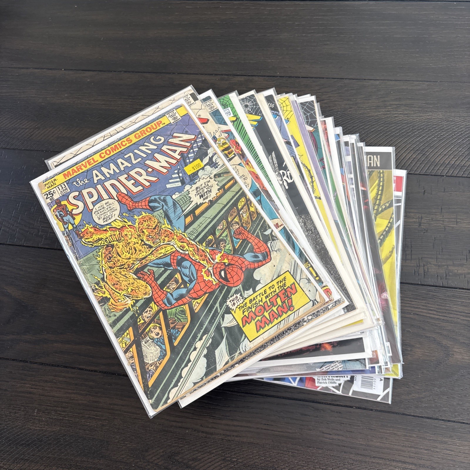 Huge The Amazing Spider-Man Bronze Copper Modern Age Comic Mixed Lot Keys 