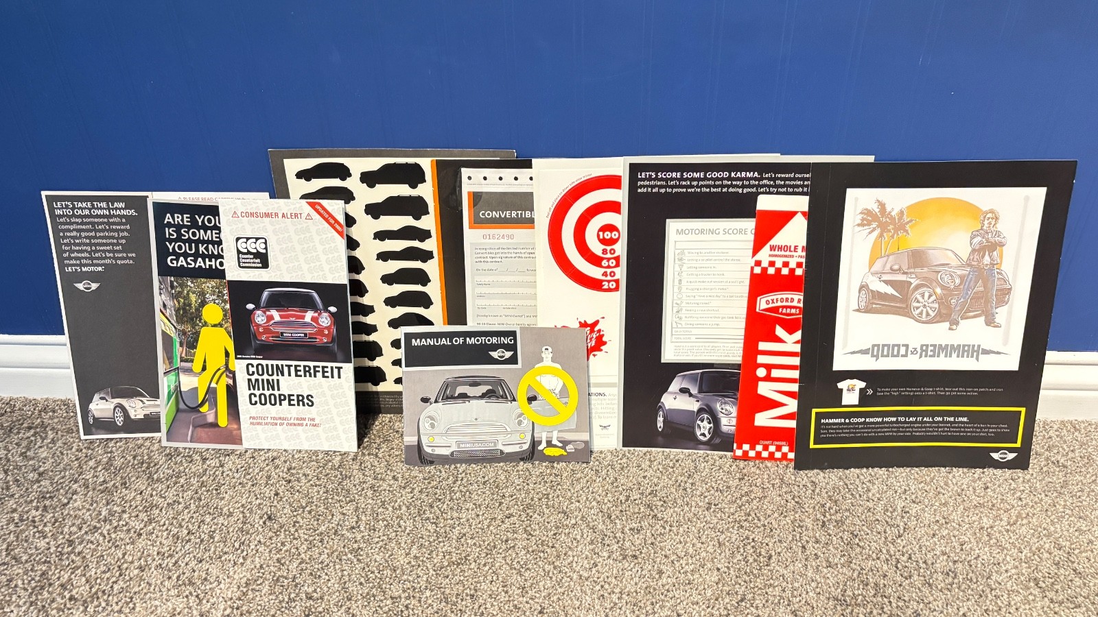 MINI Magazine Advertisements 2003-2007 Lot of 10