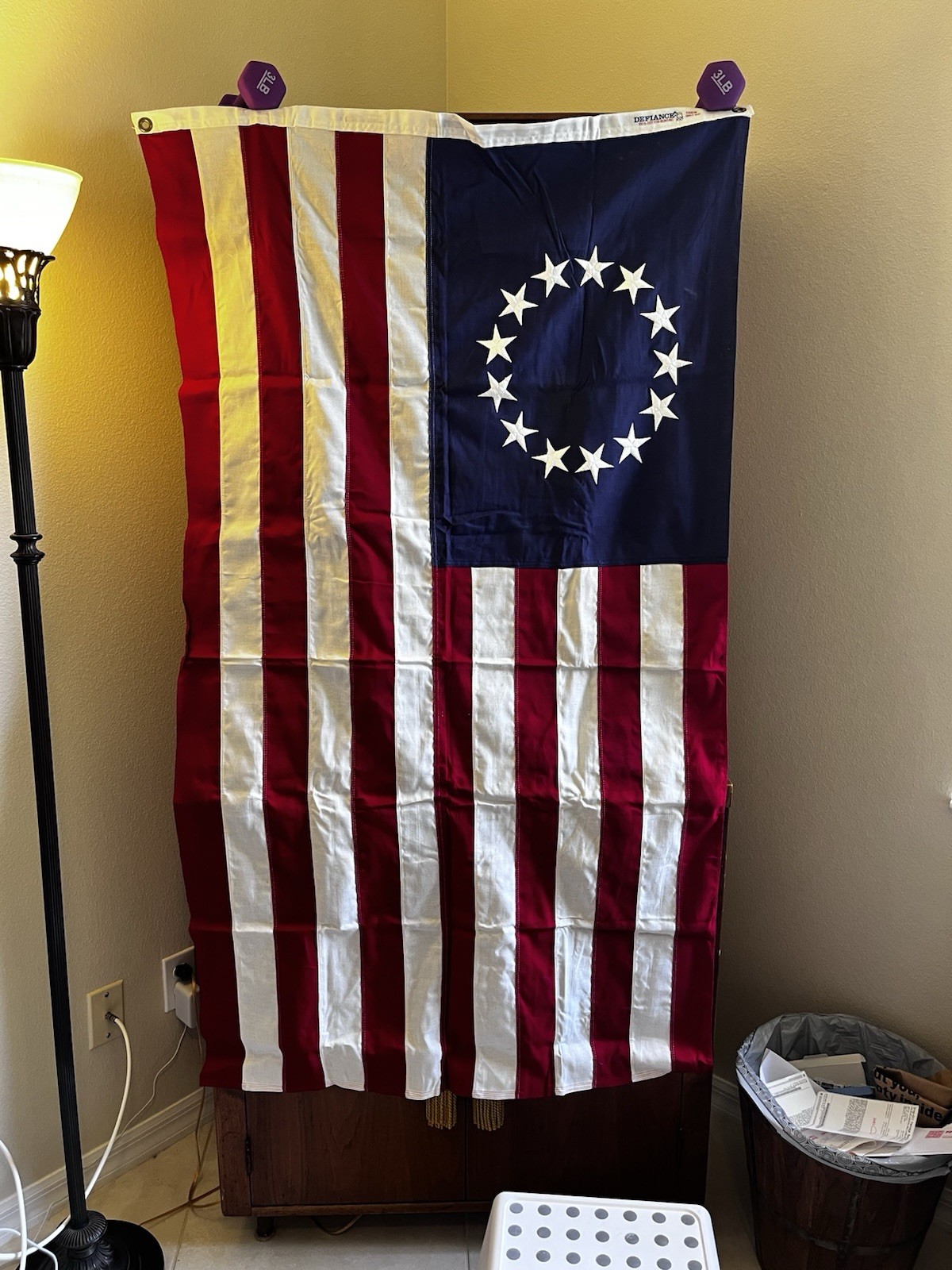 Vintage Annin Defiance 13 Star Betsy Ross Flag 3 X 5