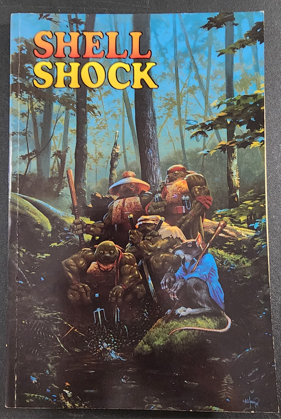 Shell Shock Vol. 1 Teenage Mutant Ninja Turtles  TPB  Graphic Novel  Mirage 1989