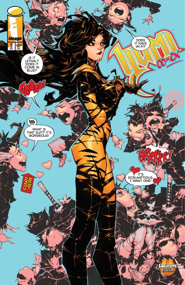 Yumi 00ex #2 CVR C Chris Bachalo Witchblade Team Up VAR Pre Order 9/23/26 Image