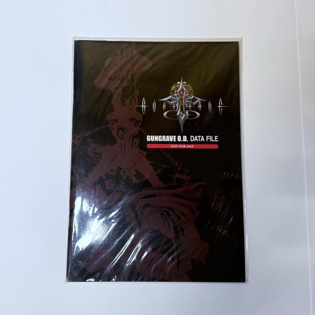 Ps2 Novelty Gungrave O.D. Data File Red Yasuhiro Naito