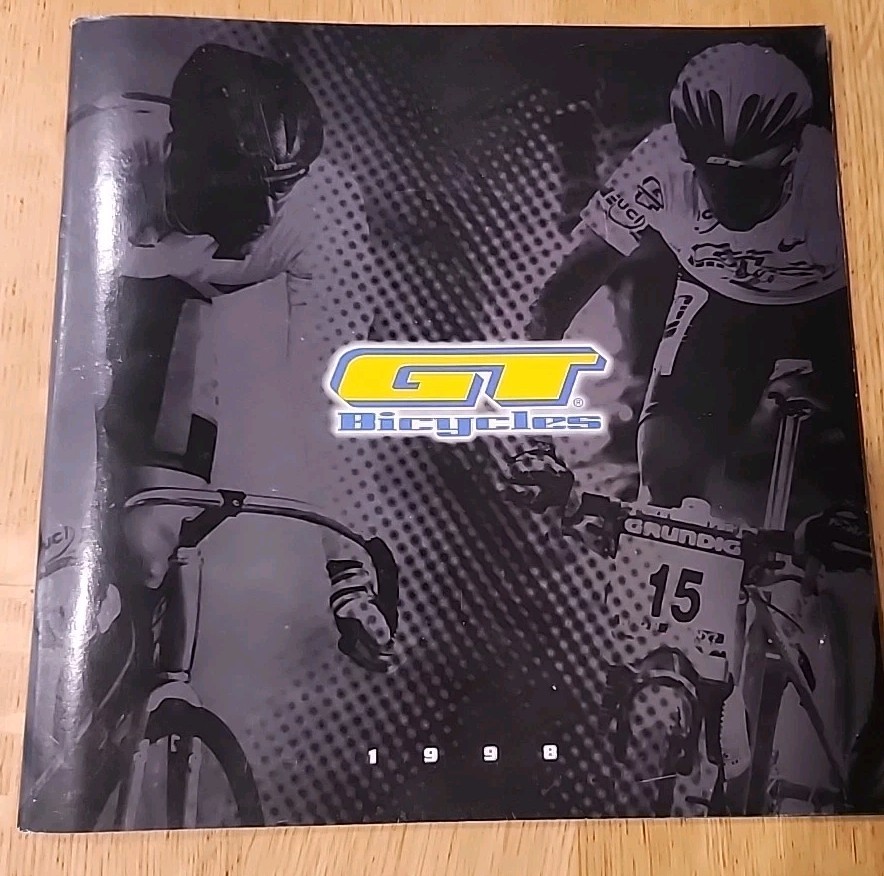 1998 GT MTB/ Road Bike Bicycle Catalog NOS Exc STS Zaskar Avalanche Hans Rey Etc