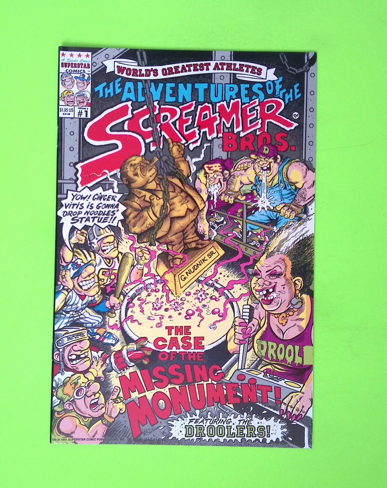 The Adventures of the Screamer Bros. #1 Vol. 2 Superstar Comics B97-17